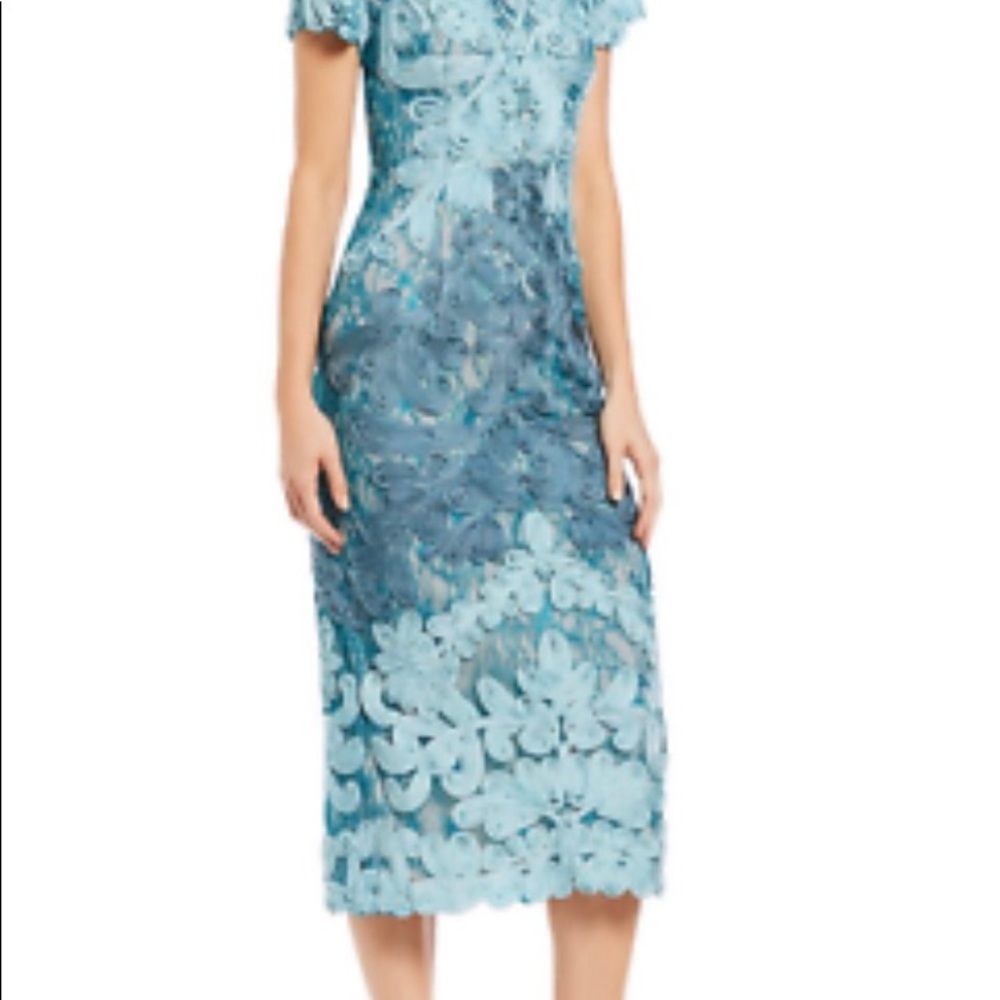 JS Collection Soutache Lace Dress Sz 4